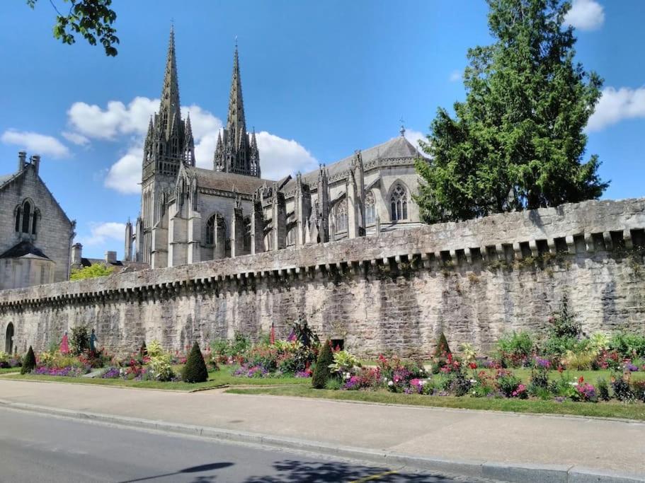 Quimper Hyper Centre T2 Balcon Lumineux Calme Leilighet Eksteriør bilde